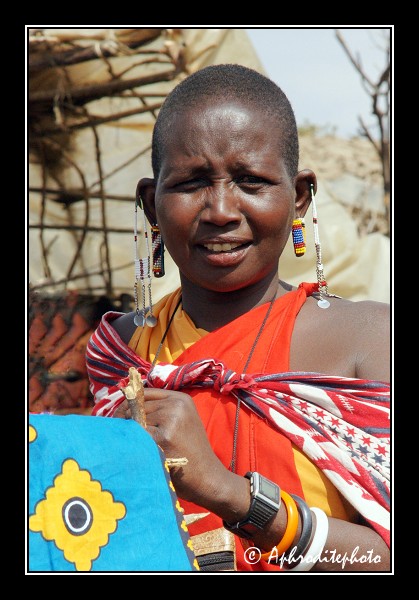 32 Maasai portraits